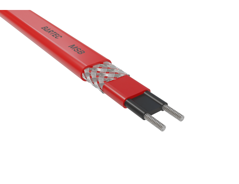Self-regulating heating cable MSB